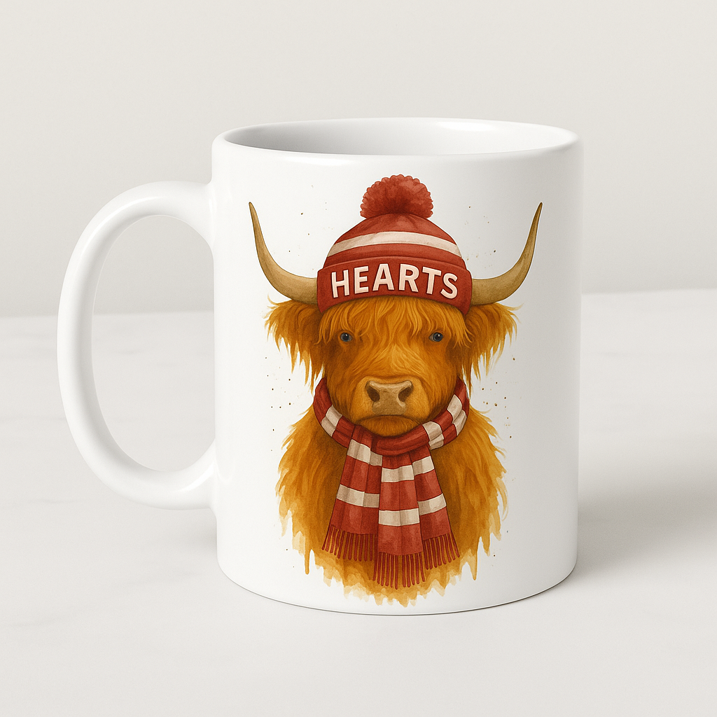 Football Mugs with a Scottish Twist – Hearts, Hibs, Celtic & Rangers