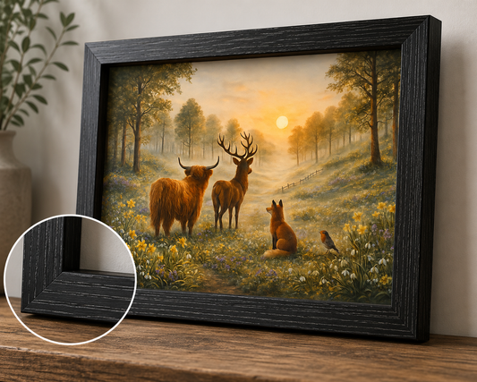 We All Come Together | Scottish Wildlife Wall Art