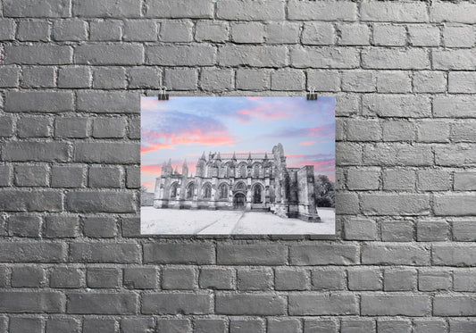 Rosslyn Chapel A3 Wall Art print