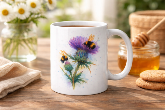 Thistle & Bee Expressive Colour Ceramic Mug (11oz)