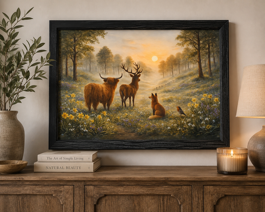 We All Come Together | Scottish Wildlife Wall Art