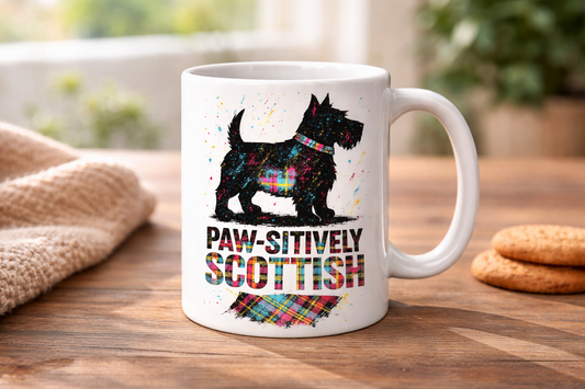 Paw-sitively Scottish Ceramic Mug Collection – Iconic Scotland in Fun Pop Art Style