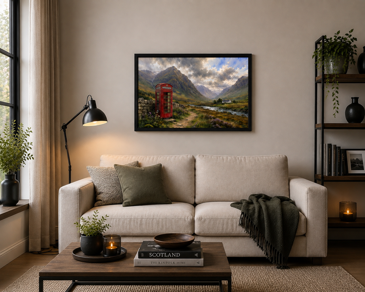 Scotland Calling | Original Scottish Landscape Wall Art & Framed Prints