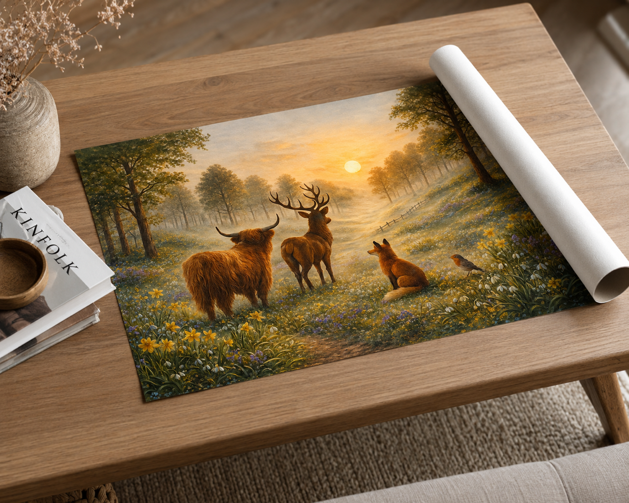 We All Come Together | Scottish Wildlife Wall Art