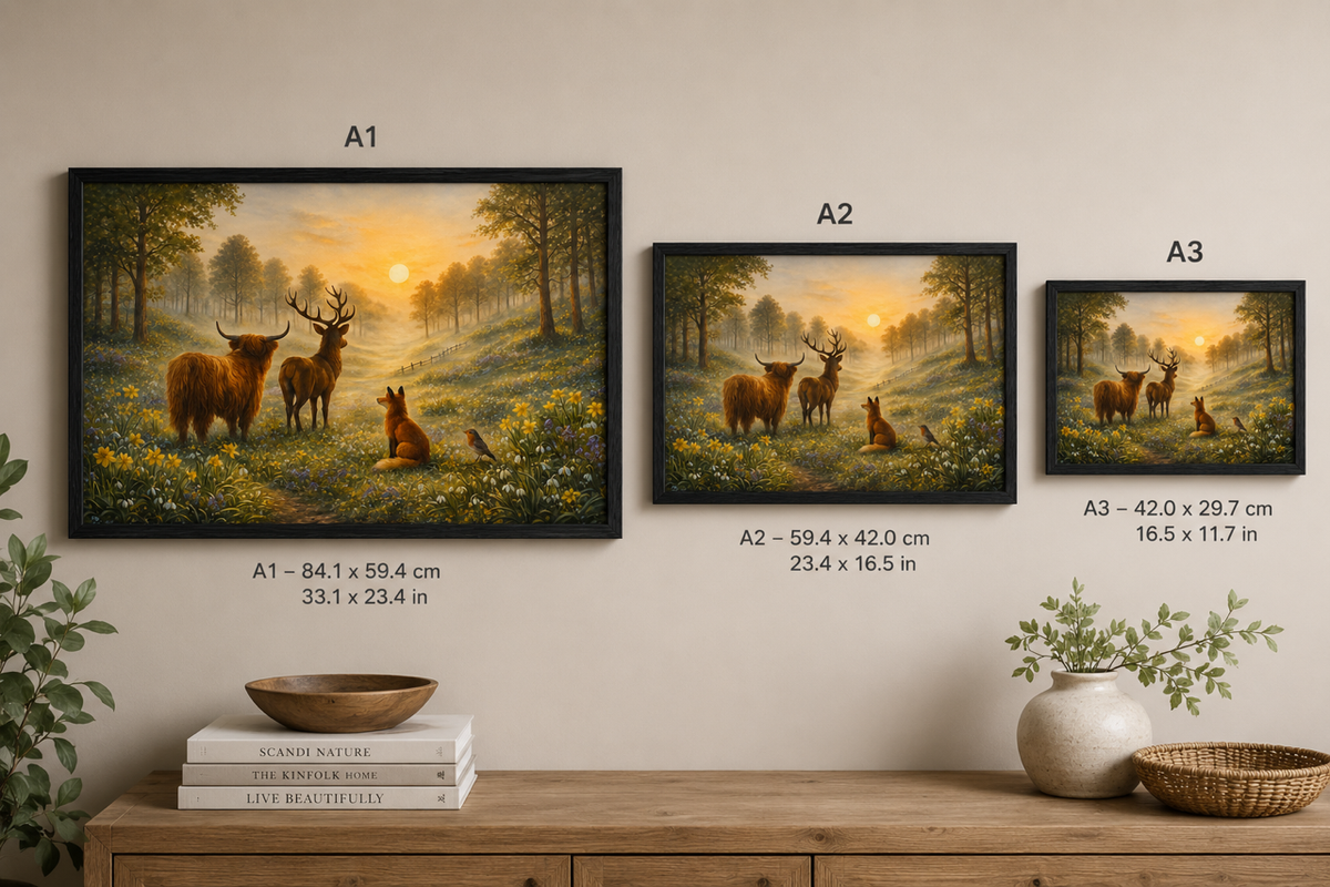 We All Come Together | Scottish Wildlife Wall Art