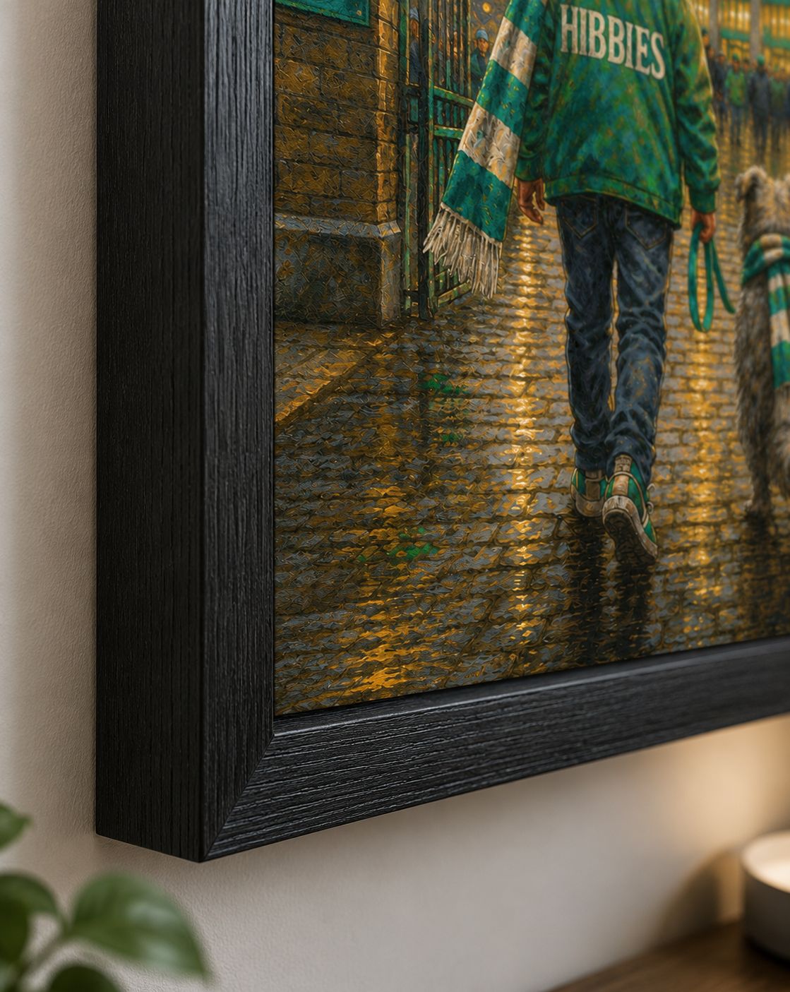 Matchday Memories – Hibernian | Easter Road Football Print | A4 & A3 Framed Wall Art | A2, A3 & A4 Print | Eiledon