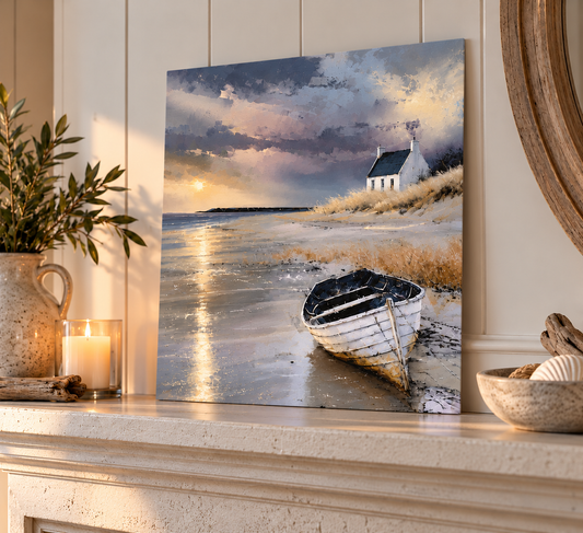 Home By The Sea – Scottish Coastal Wall Art | Fine Art Print, Framed Art & Canvas | Eiledon Studio