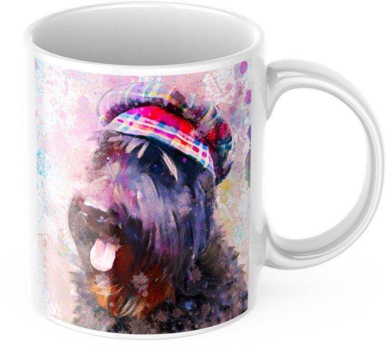 Highland Terrier 11oz Ceramic Tea/Coffee Mug, Made In Scotland