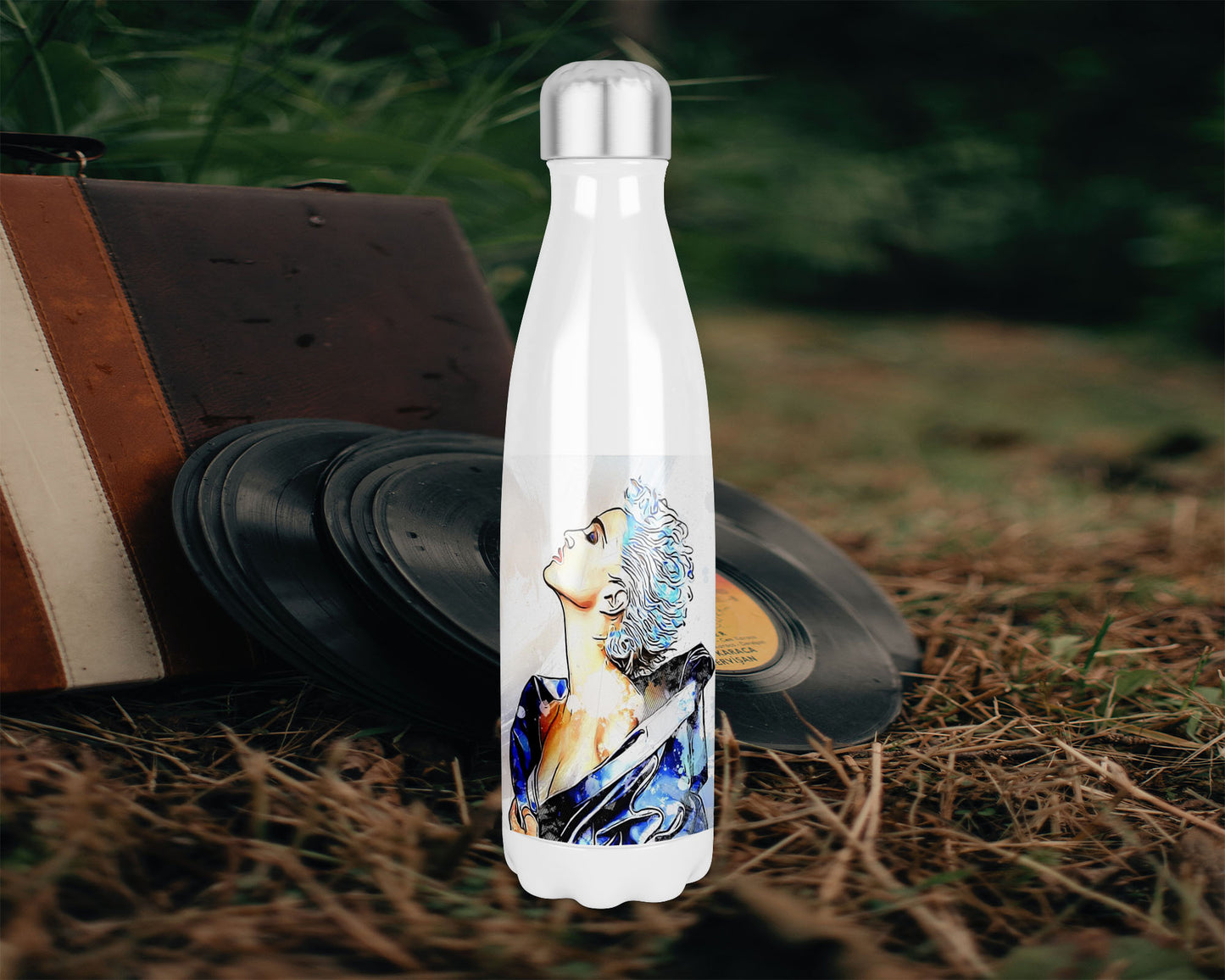 True Blue Madonna 500ml Thermal Insulated Water Bottle, Madonna Water  Bottle, Madonna Fans Gift