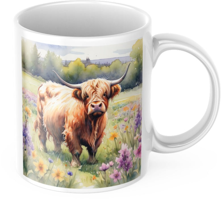 Scottish Wildlife Spring Flowers 11oz Tea/Coffee Mug Collection