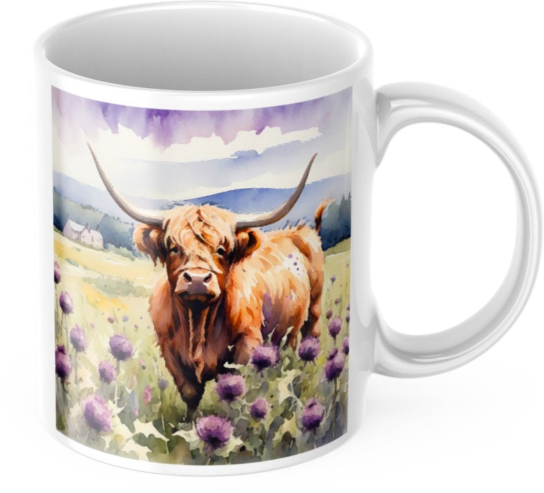 In The Thistles Scottish Wildlife 11oz Tea/Coffee Mug Collection