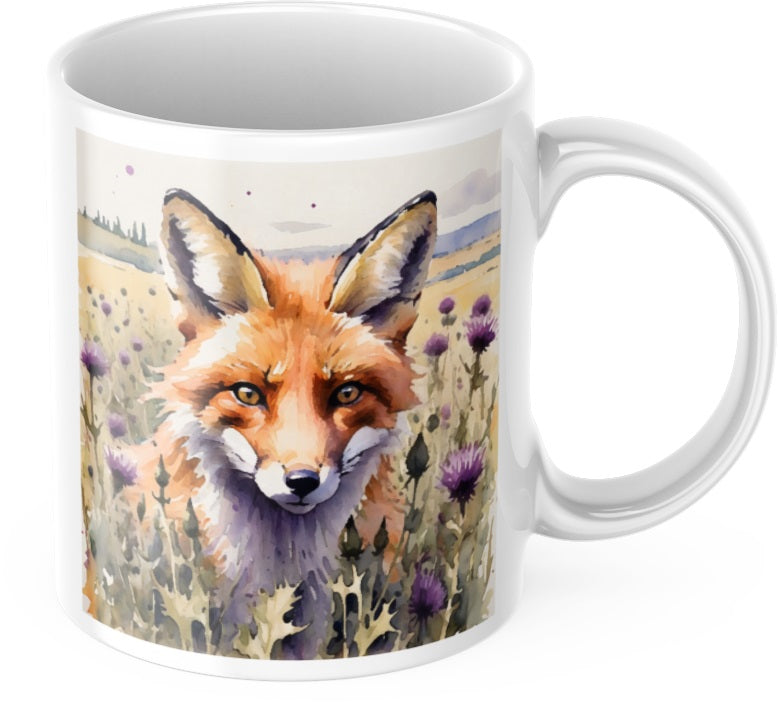 In The Thistles Scottish Wildlife 11oz Tea/Coffee Mug Collection