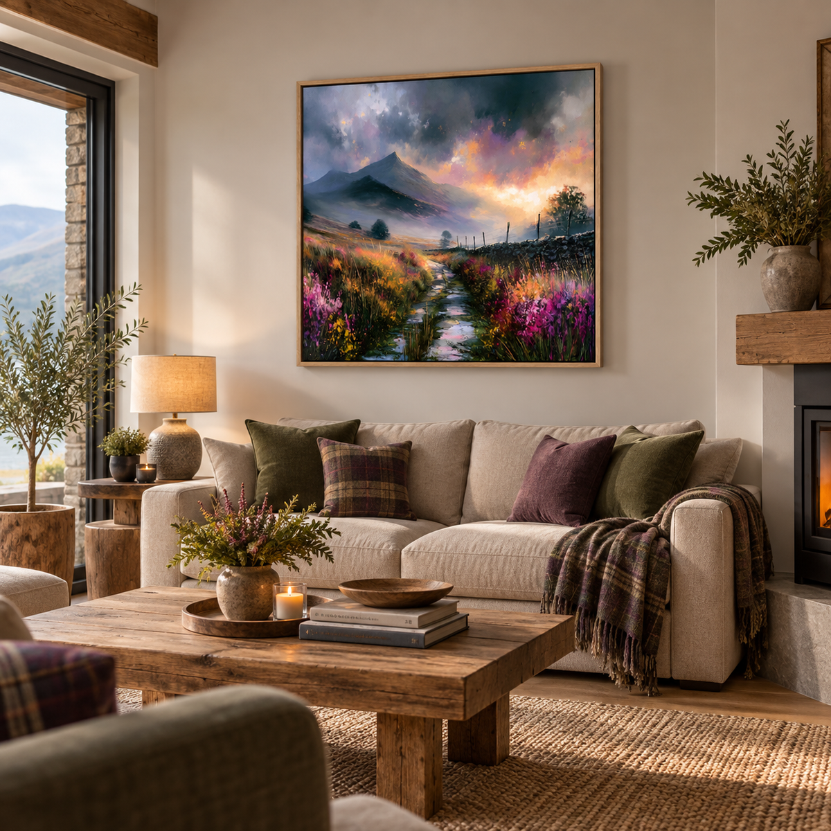 Through Glencoe | Scottish Highland Landscape Wall Art | Eiledon Studio
