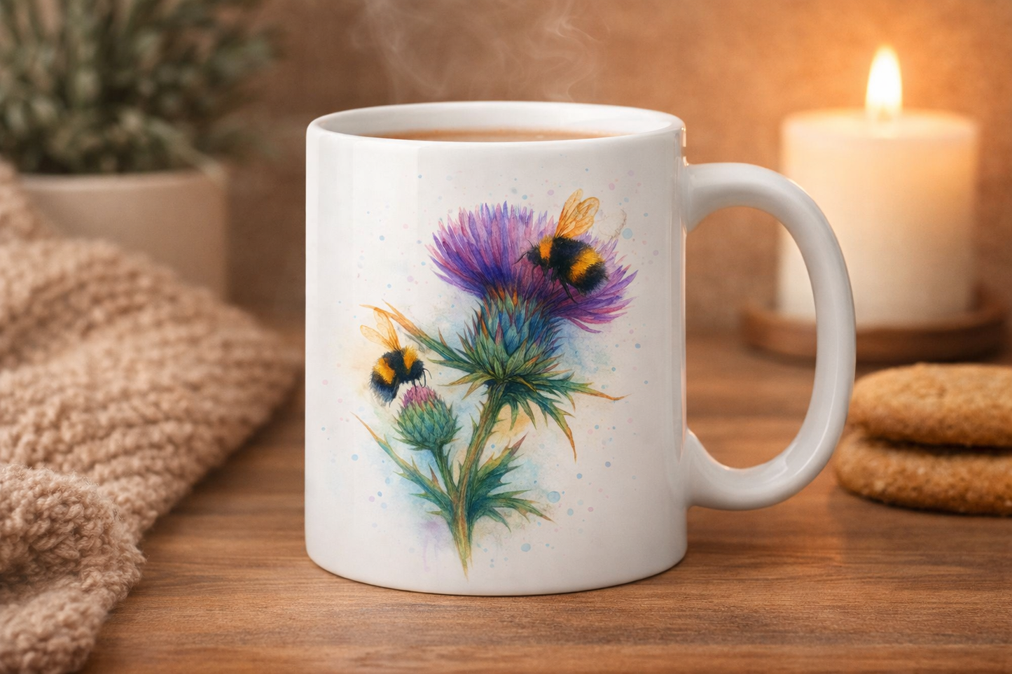 Thistle & Bee Expressive Colour Ceramic Mug (11oz)