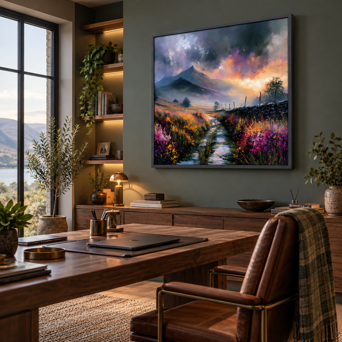 Through Glencoe | Scottish Highland Landscape Wall Art | Eiledon Studio